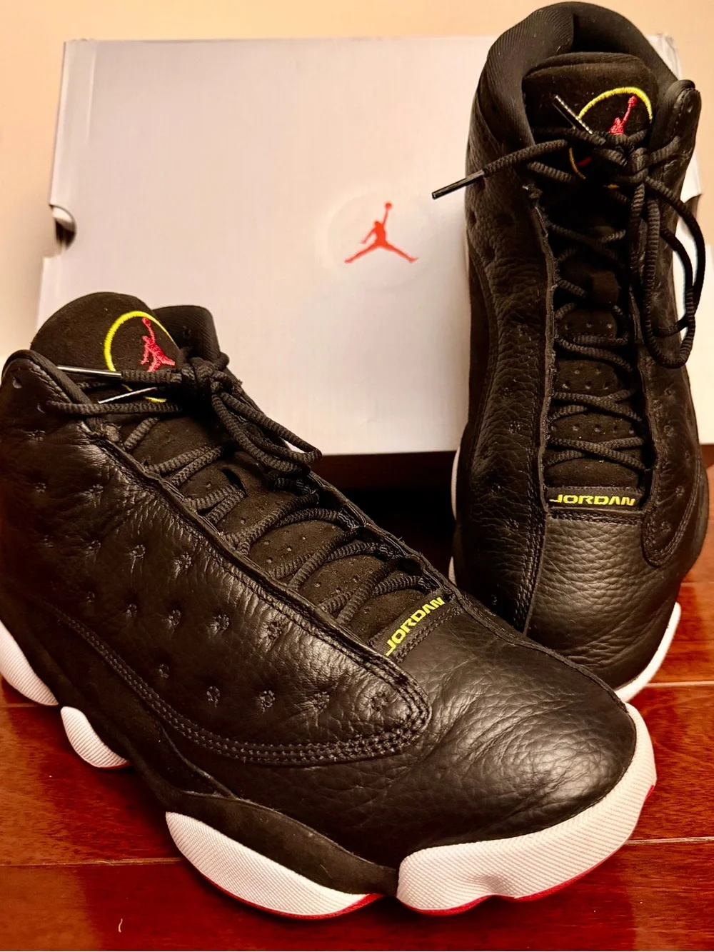 Air Jordan 13 Retro Playoffs 2023 Men’s 9.5 Black/Red OG Box